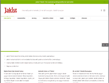 Tablet Screenshot of jakist.com
